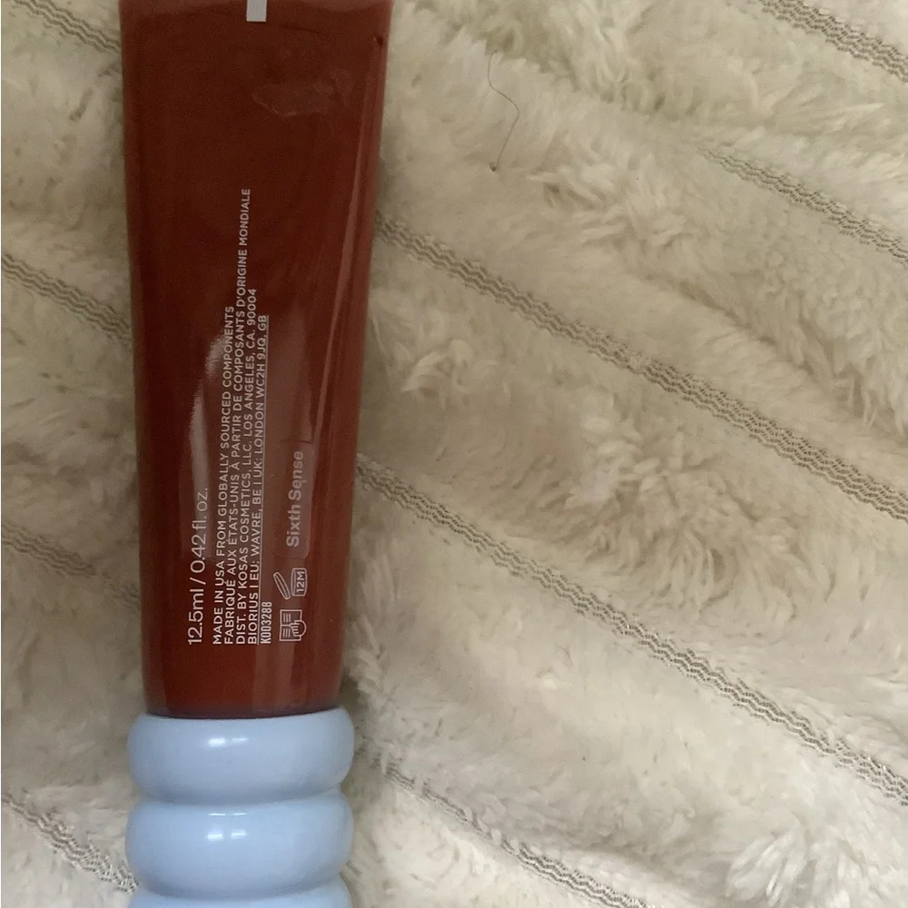 Kosas Lip Pulse Glossy Lip Plumper — Warm Terracotta